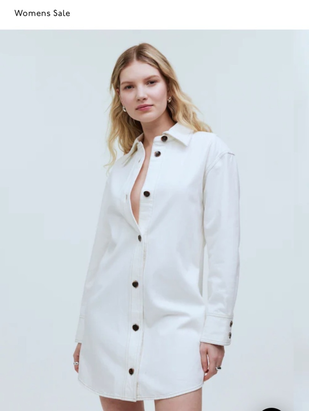 Madewell denim Button-Front long shirt - Picture 11 of 11